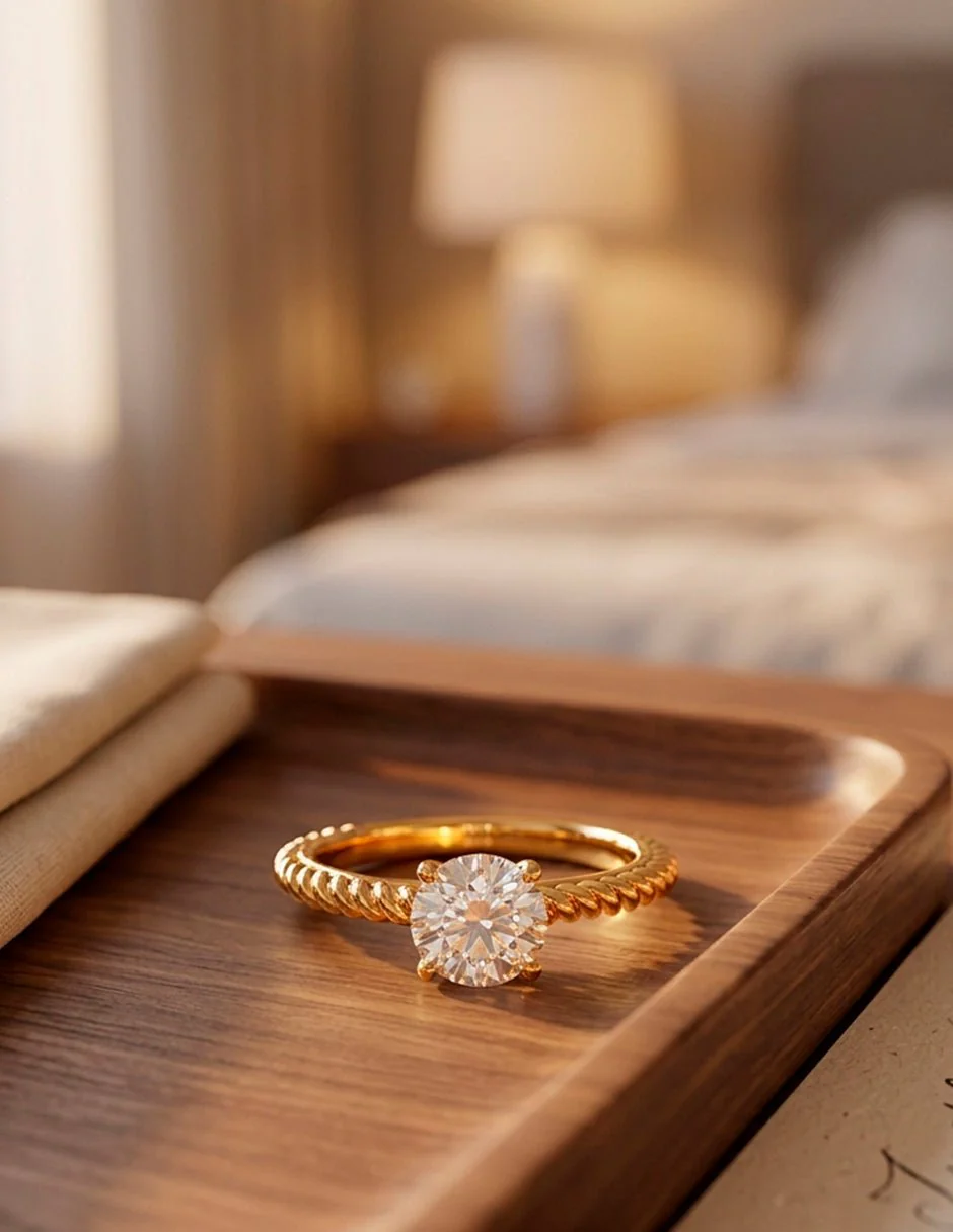 Anillo de compromiso - solitario - AMORE48-RD-LG - Image 19