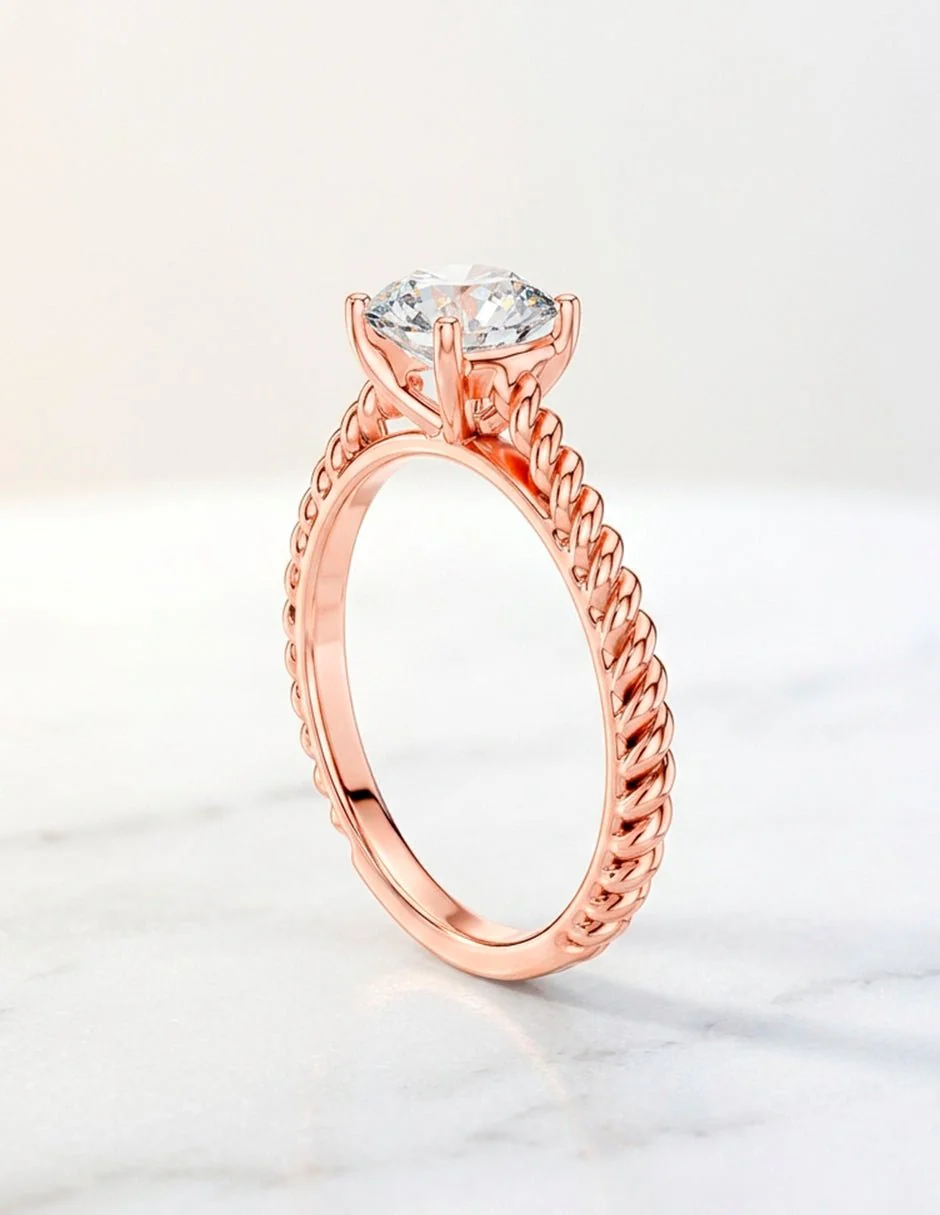 Anillo de compromiso - solitario - AMORE48-RD-LG - Image 21