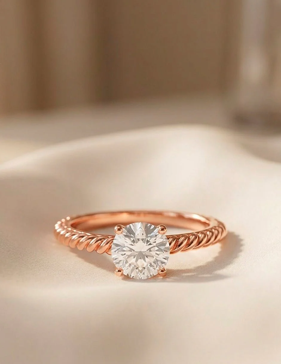 Anillo de compromiso - solitario - AMORE48-RD-LG - Image 23