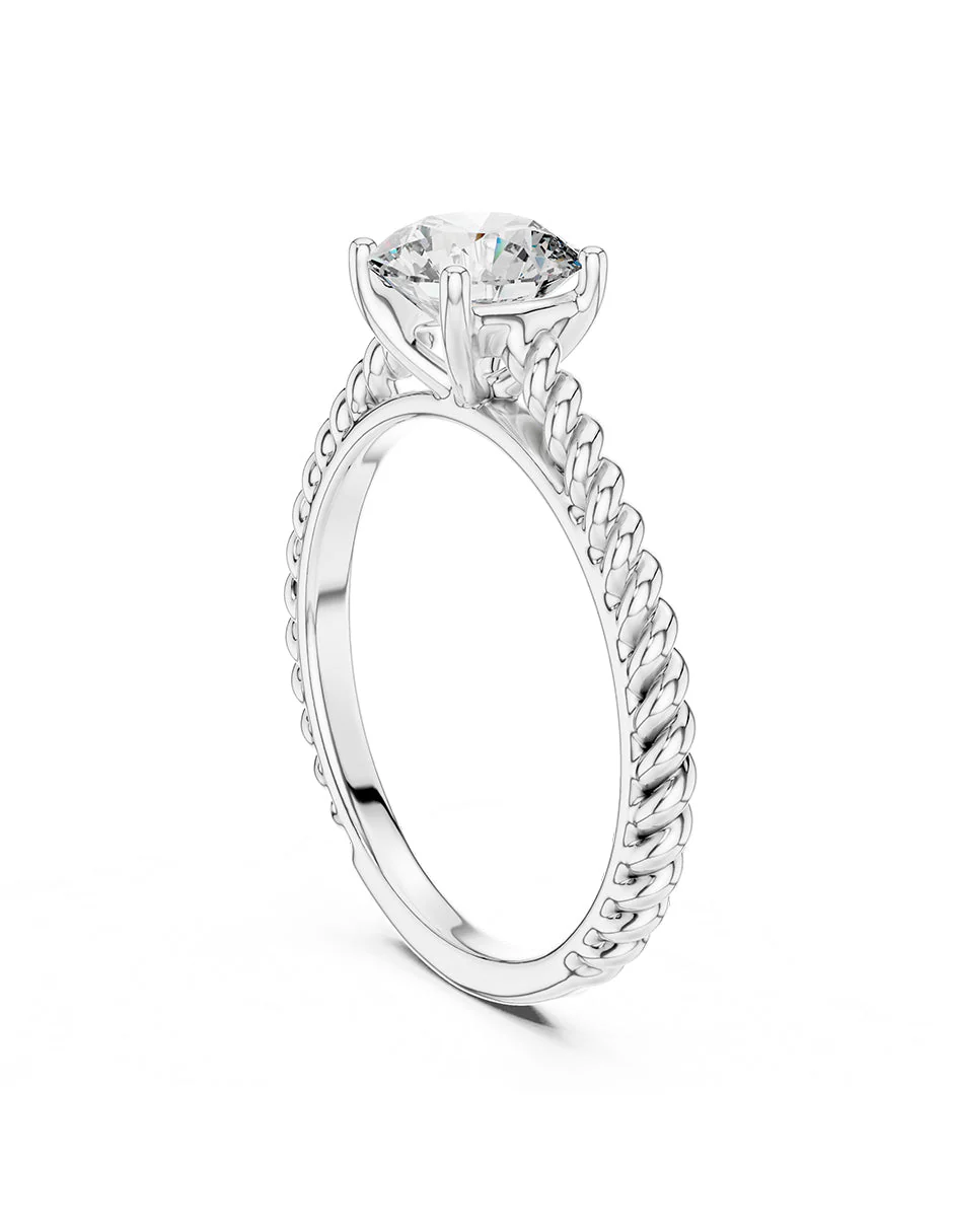 Anillo de compromiso - solitario - AMORE48-RD-LG - Image 3