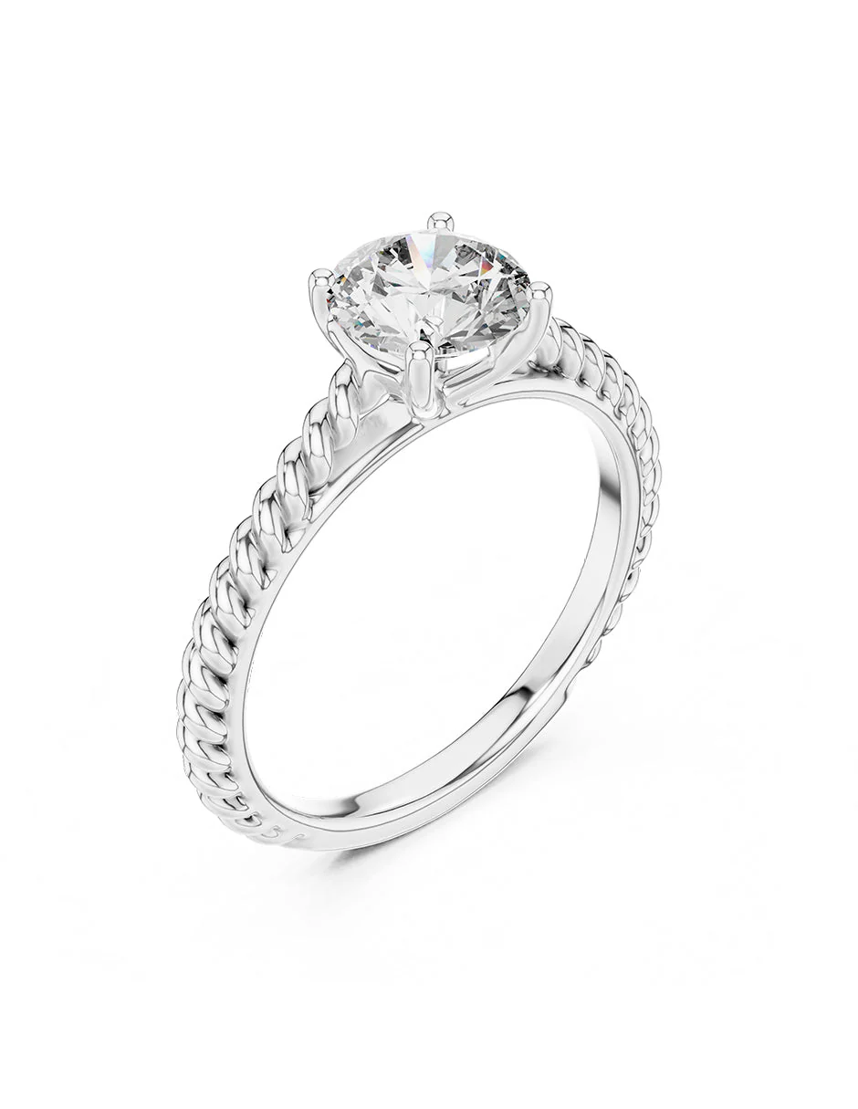 Anillo de compromiso - solitario - AMORE48-RD-LG - Image 4