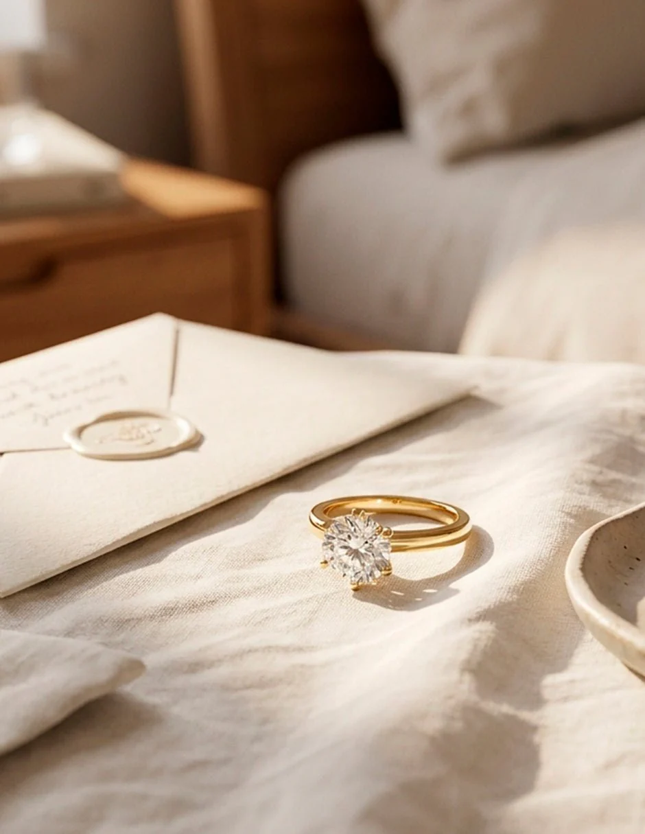Anillo de compromiso - solitario - AMORE5-RD-LG - Image 15