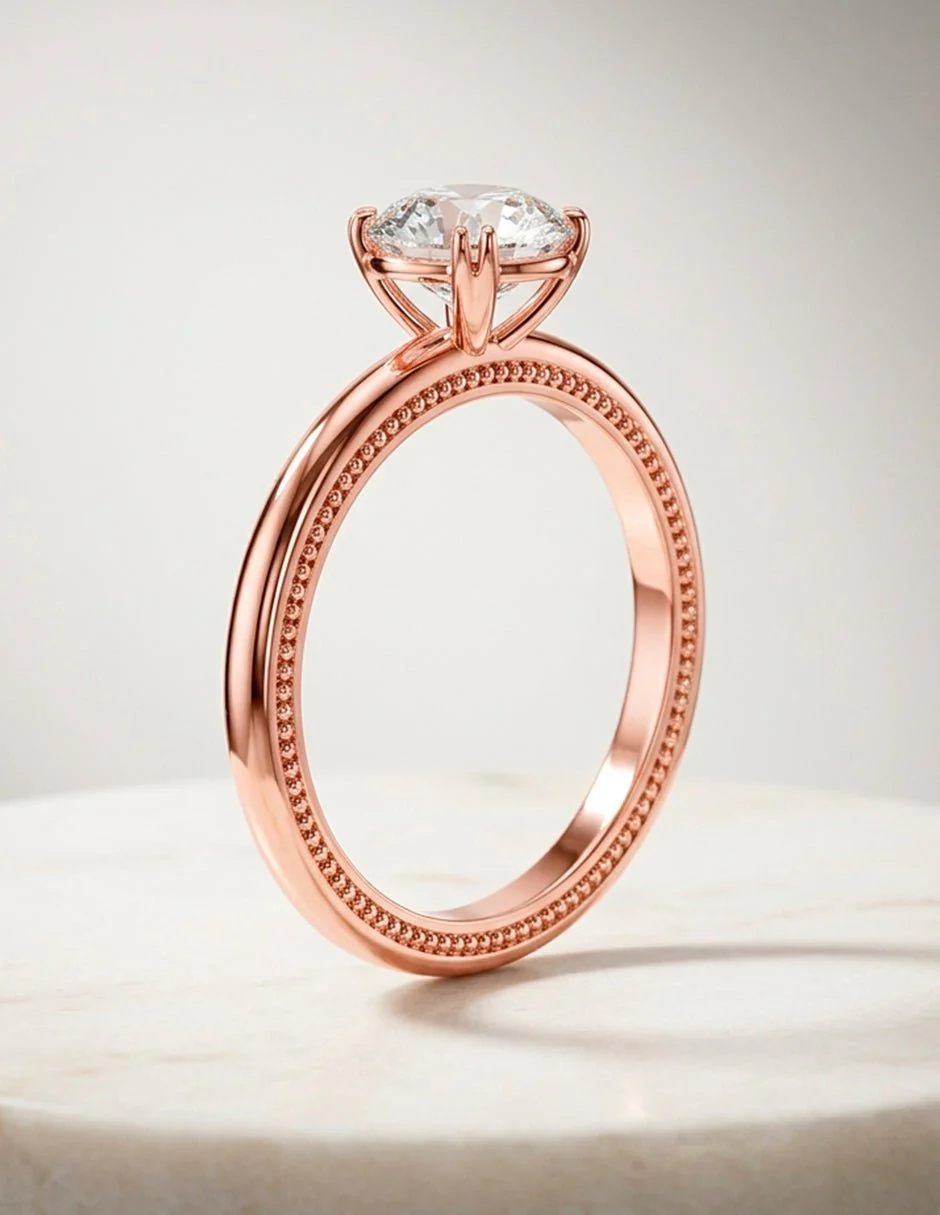 Anillo de compromiso - solitario - AMORE52-RD-LG - Image 22