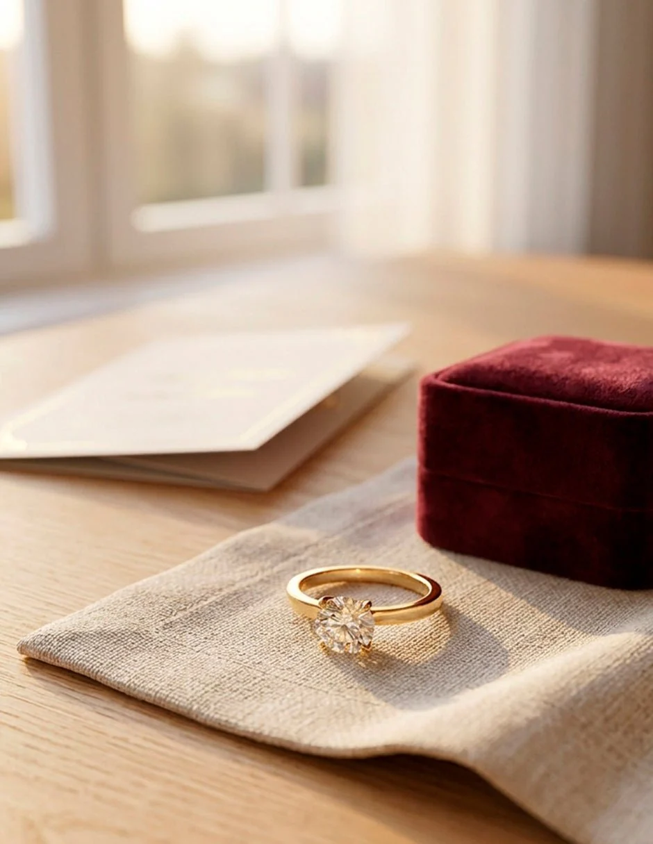 Anillo de compromiso - solitario - AMORE53-RD-LG - Image 18