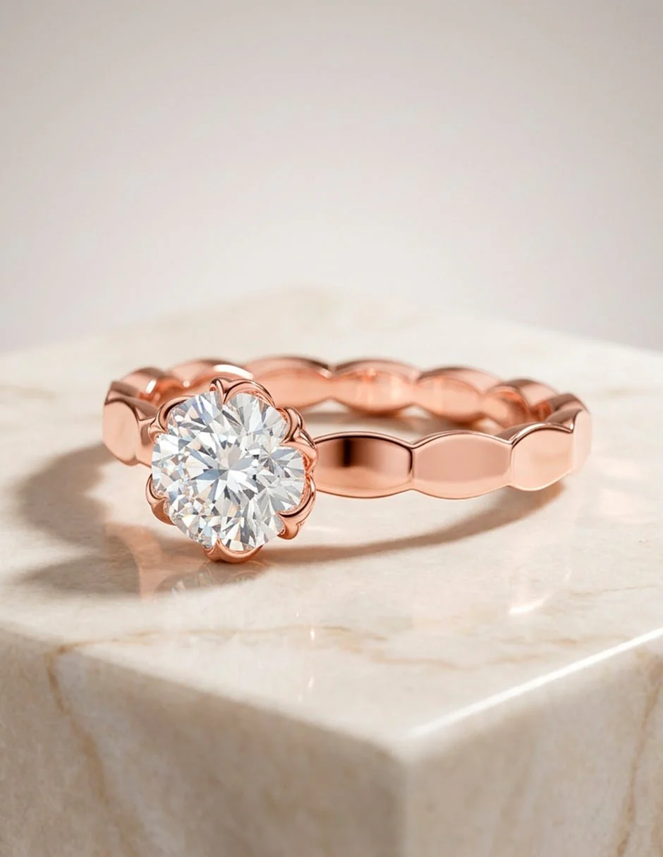 Anillo de compromiso - solitario - AMORE54-RD-LG - Image 23