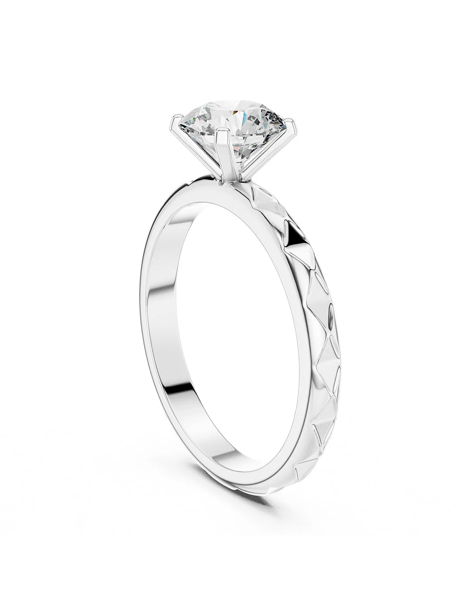 Anillo de compromiso - solitario - AMORE55-RD-LG - Image 3
