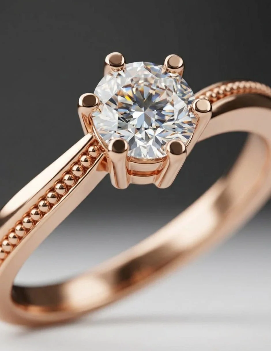 Anillo de Compromiso - solitario - AMORE552-RD-CZ - Image 19