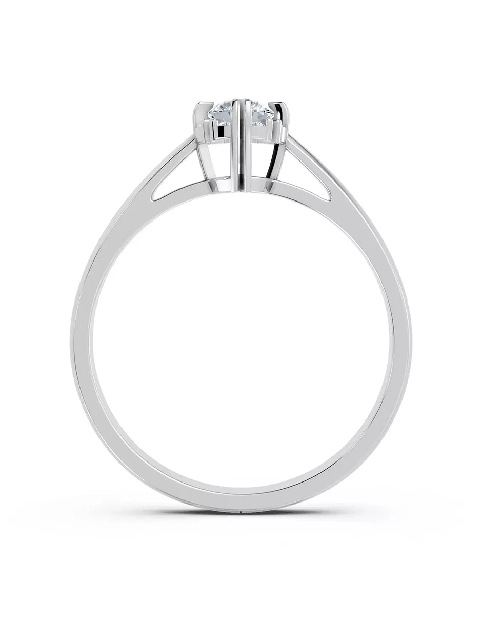 Anillo de Compromiso - halo - AMORE554-RD-CZ - Image 2