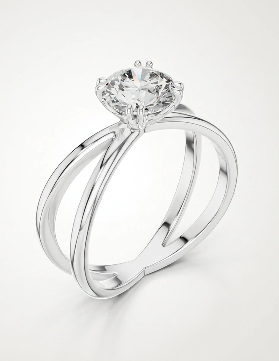 Anillo de compromiso - solitario - AMORE56-RD-LG - Image 14