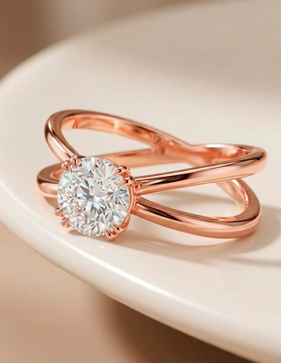 Anillo de compromiso - solitario - AMORE56-RD-LG - Image 19