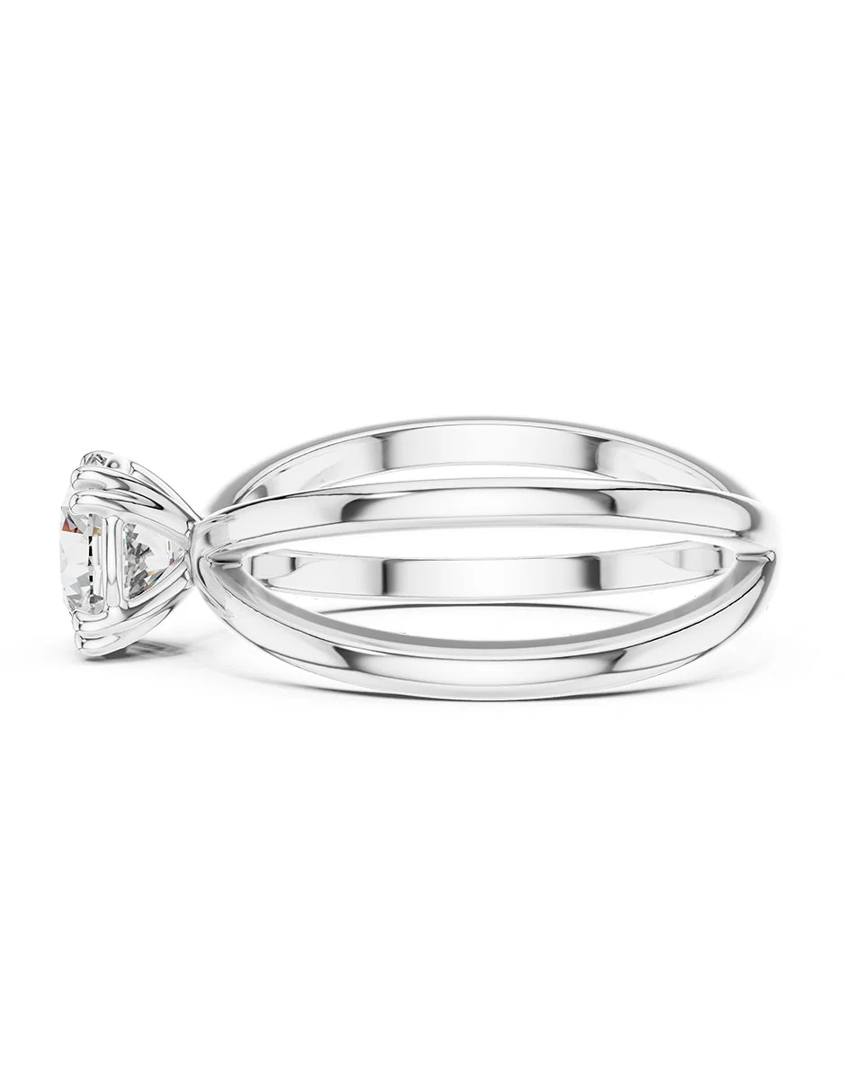 Anillo de compromiso - solitario - AMORE56-RD-LG - Image 2