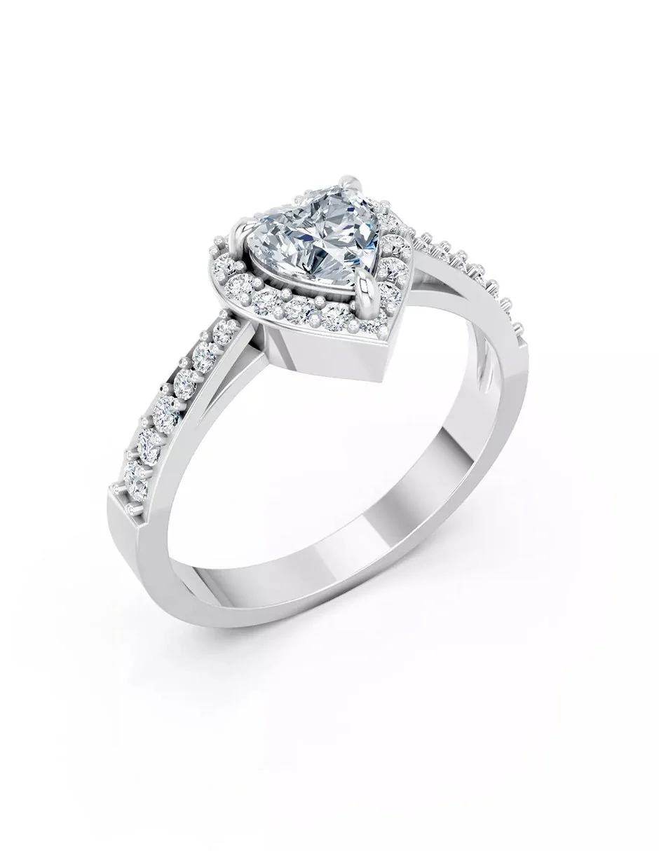 Anillo de Compromiso - halo - AMORE561-HE-CZ - Image 3