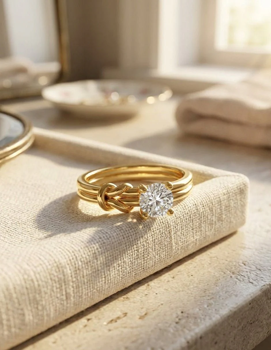 Anillo de Compromiso - solitario - AMORE568-RD-CZ - Image 16