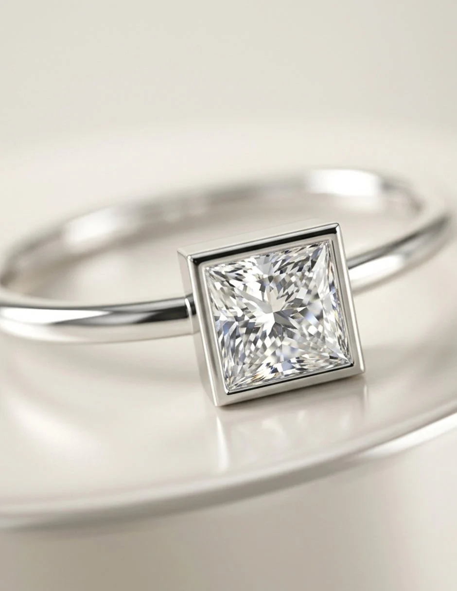 Anillo de Compromiso - solitario - AMORE579-PR-CZ - Image 13