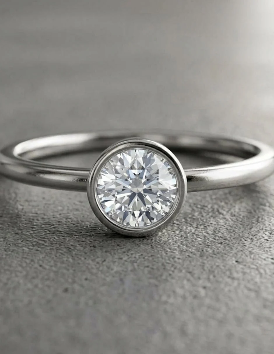 Anillo de Compromiso - solitario - AMORE579-RD-CZ - Image 13