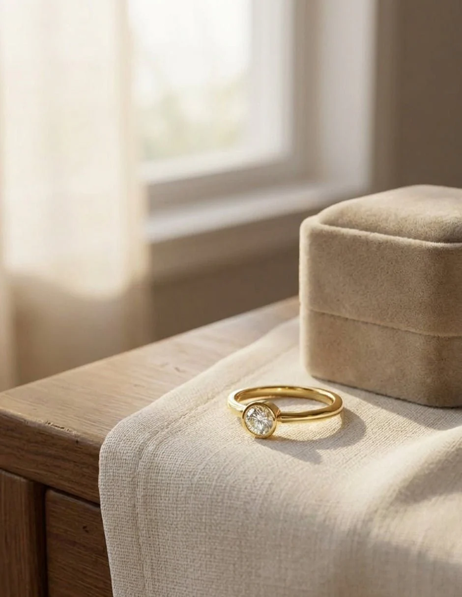 Anillo de Compromiso - solitario - AMORE579-RD-CZ - Image 18