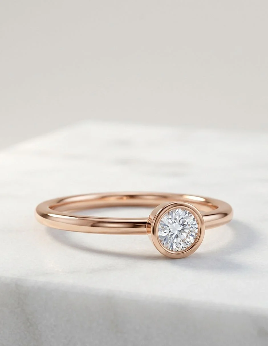 Anillo de Compromiso - solitario - AMORE579-RD-CZ - Image 20