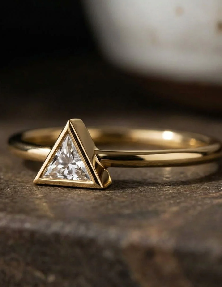 Anillo de Compromiso - solitario - AMORE579-TR-CZ - Image 16