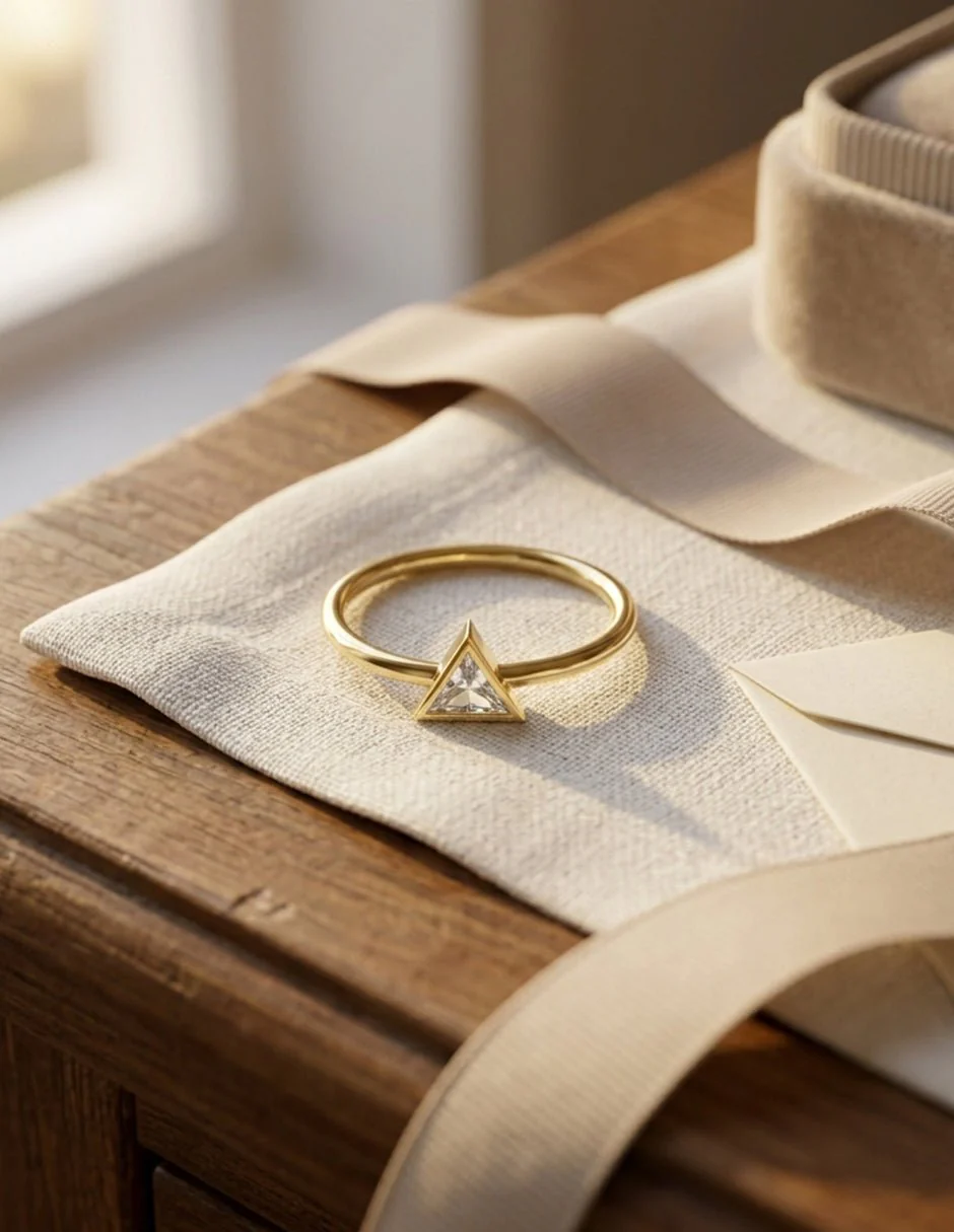 Anillo de Compromiso - solitario - AMORE579-TR-CZ - Image 17