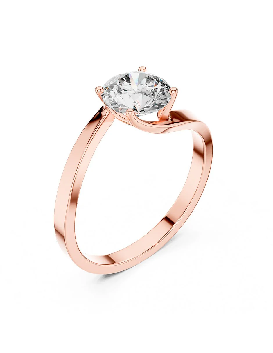 Anillo de compromiso - solitario - AMORE58-RD-LG - Image 12