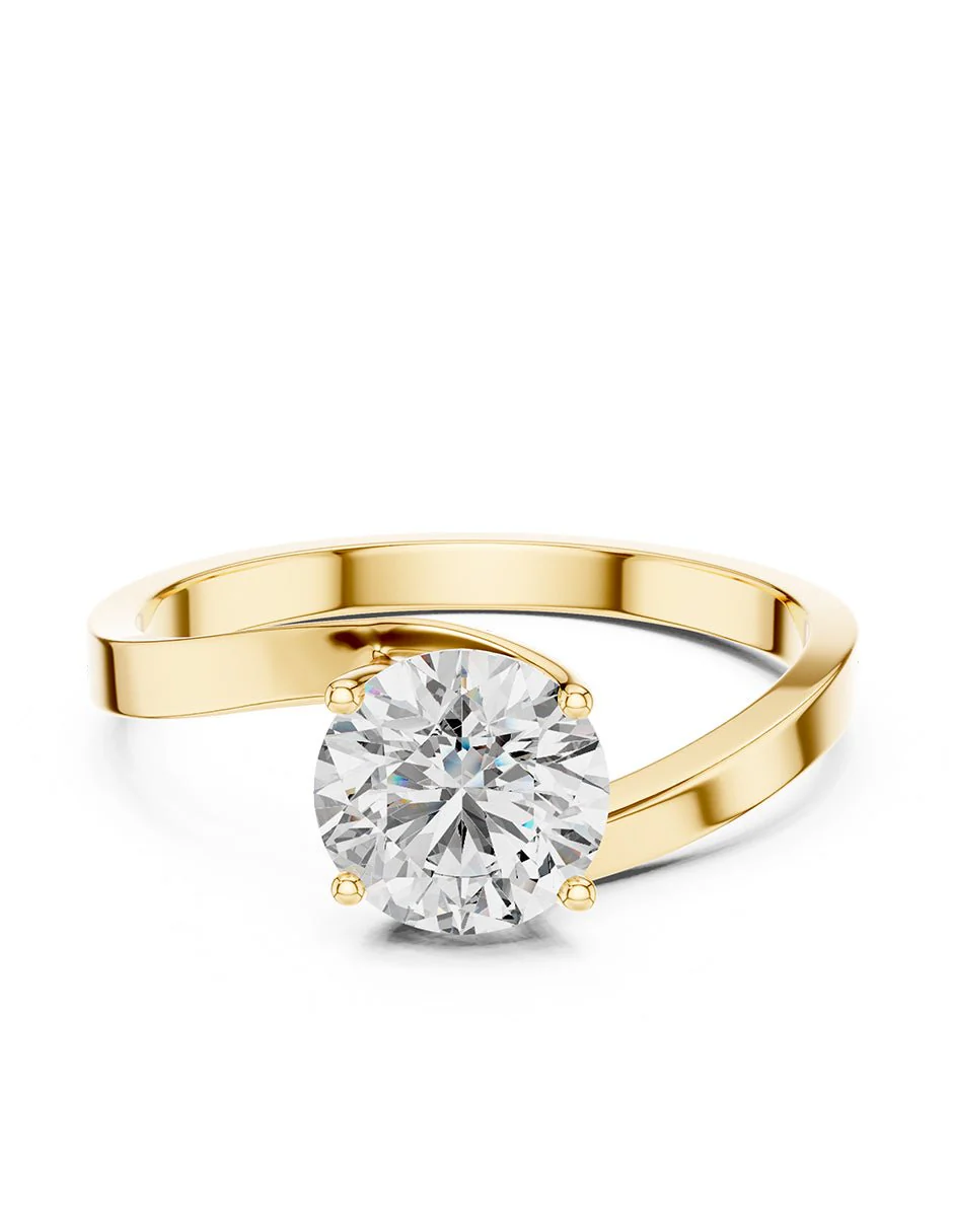 Anillo de compromiso - solitario - AMORE58-RD-LG - Image 5
