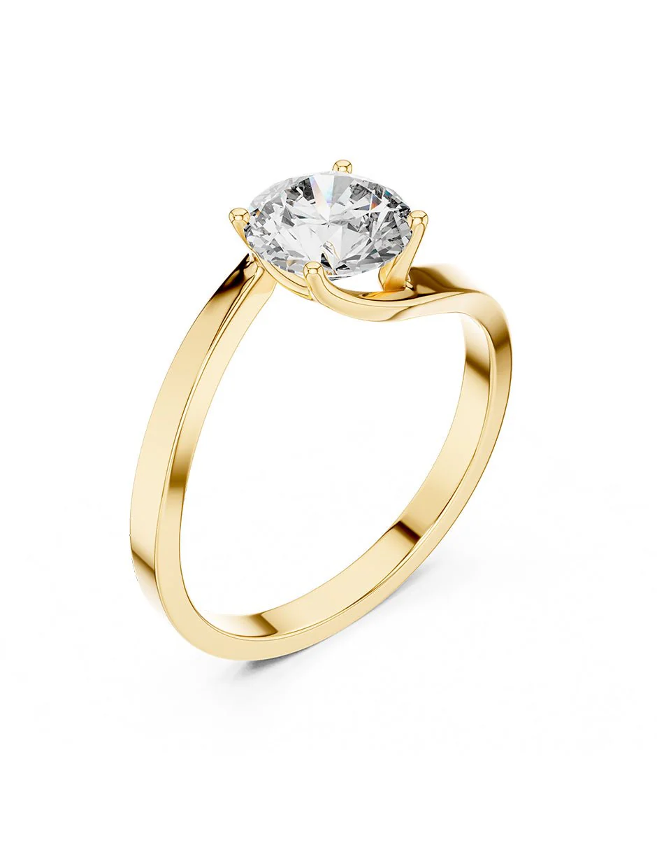 Anillo de compromiso - solitario - AMORE58-RD-LG - Image 8