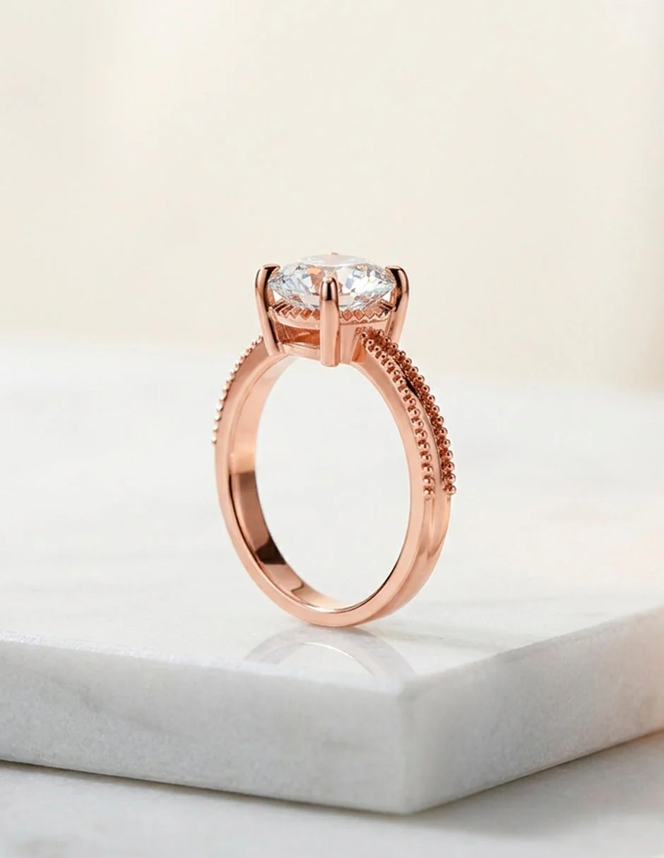 Anillo de compromiso - solitario - AMORE59-RD-LG - Image 20
