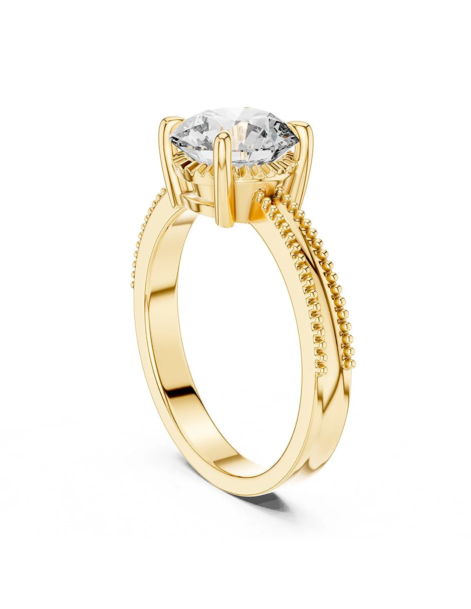 Anillo de compromiso - solitario - AMORE59-RD-LG - Image 7