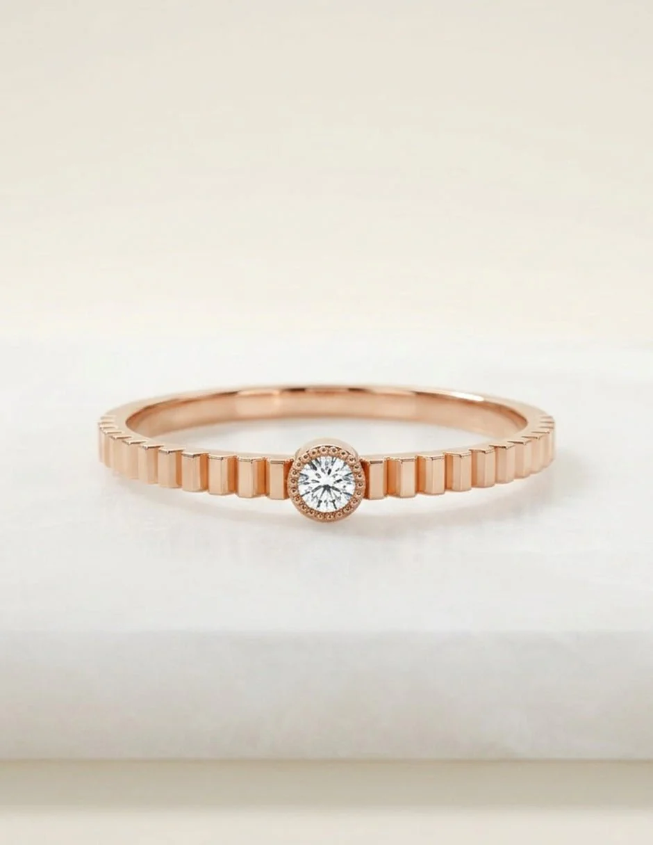 Anillo de Compromiso - solitario - AMORE592-RD-CZ - Image 17