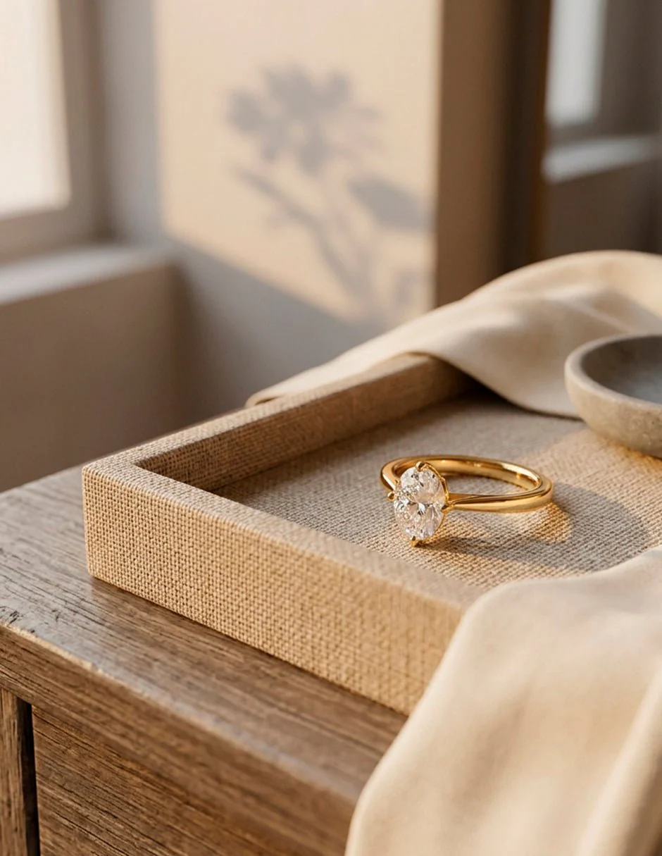 Anillo de Compromiso - solitario - AMORE599-RD-CZ - Image 19