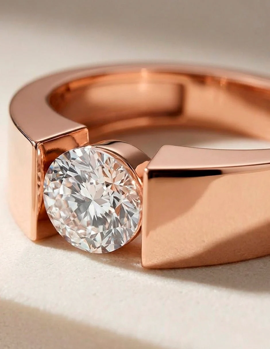 Anillo de compromiso - solitario - AMORE6-RD-LG - Image 23