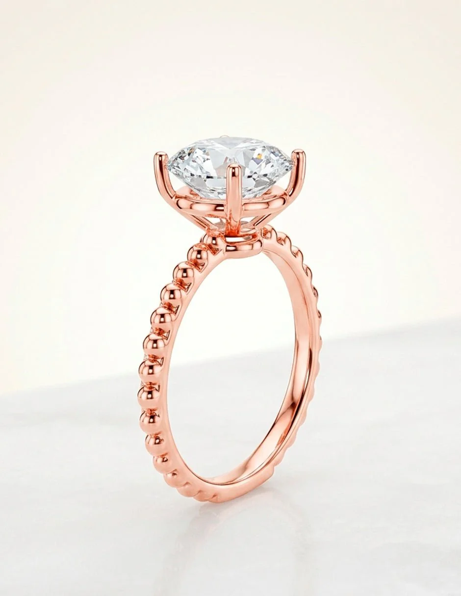 Anillo de compromiso - solitario - AMORE61-RD-LG - Image 20