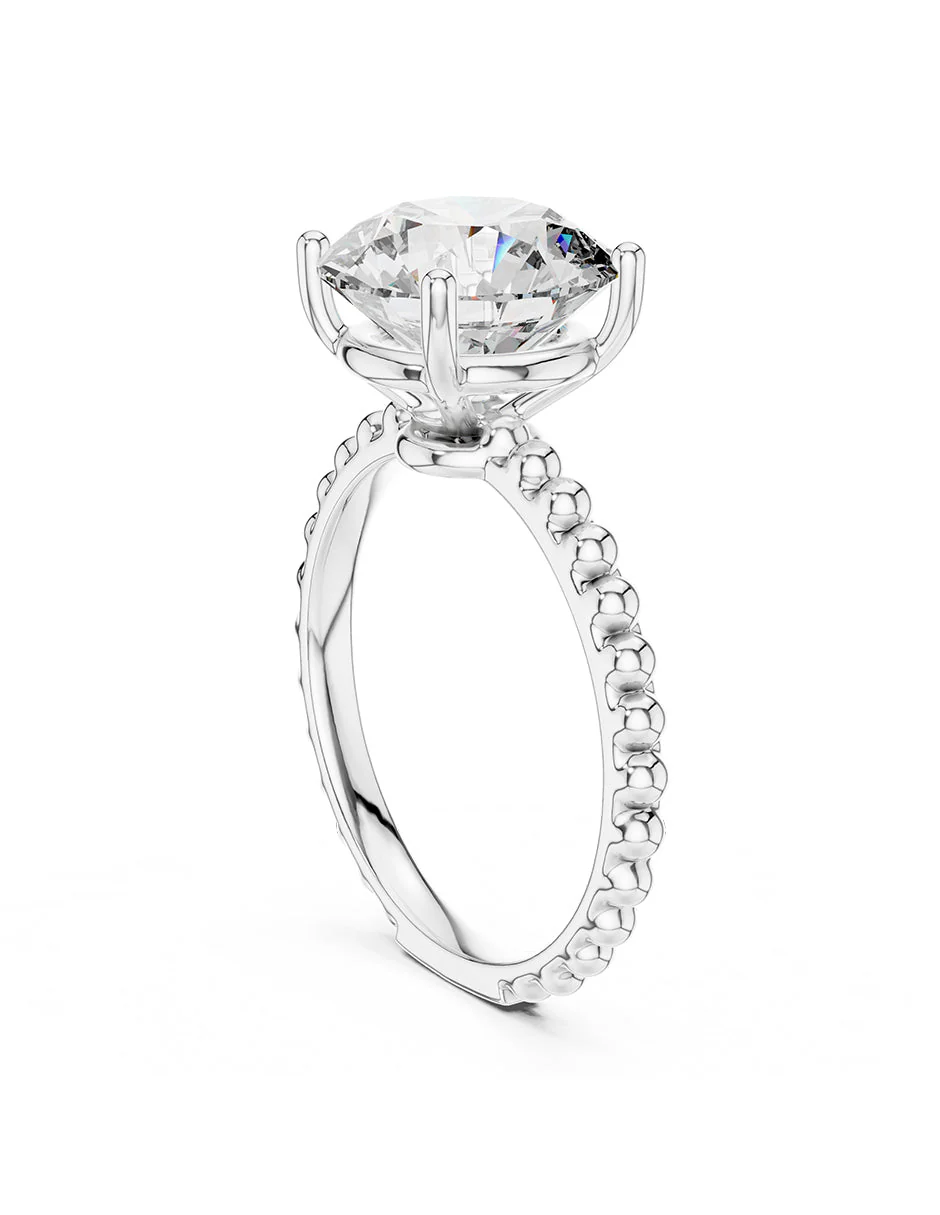 Anillo de compromiso - solitario - AMORE61-RD-LG - Image 3
