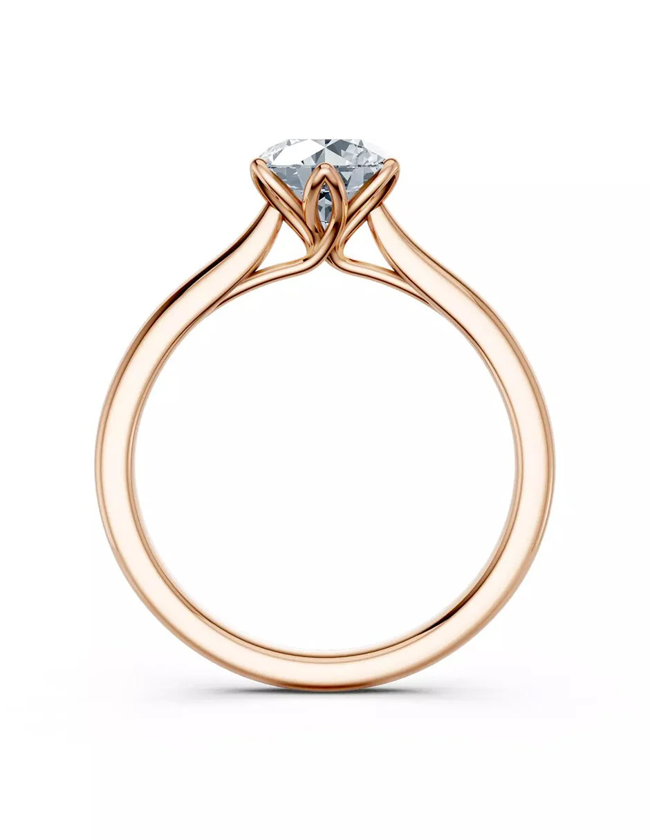 Anillo de Compromiso - solitario - AMORE616-RD-CZ - Image 10