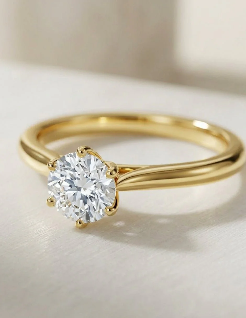 Anillo de Compromiso - solitario - AMORE616-RD-CZ - Image 15