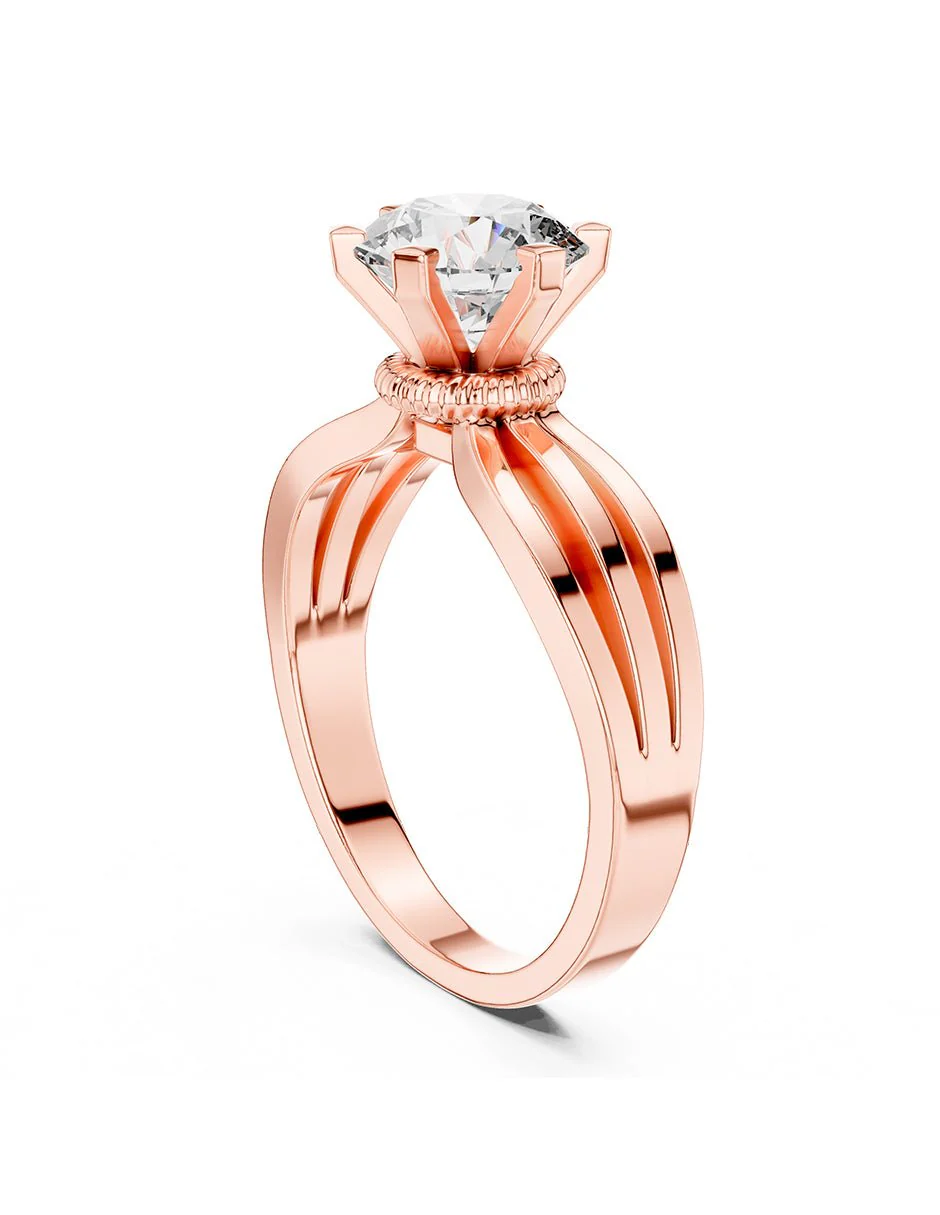 Anillo de compromiso - solitario - AMORE62-RD-LG - Image 11