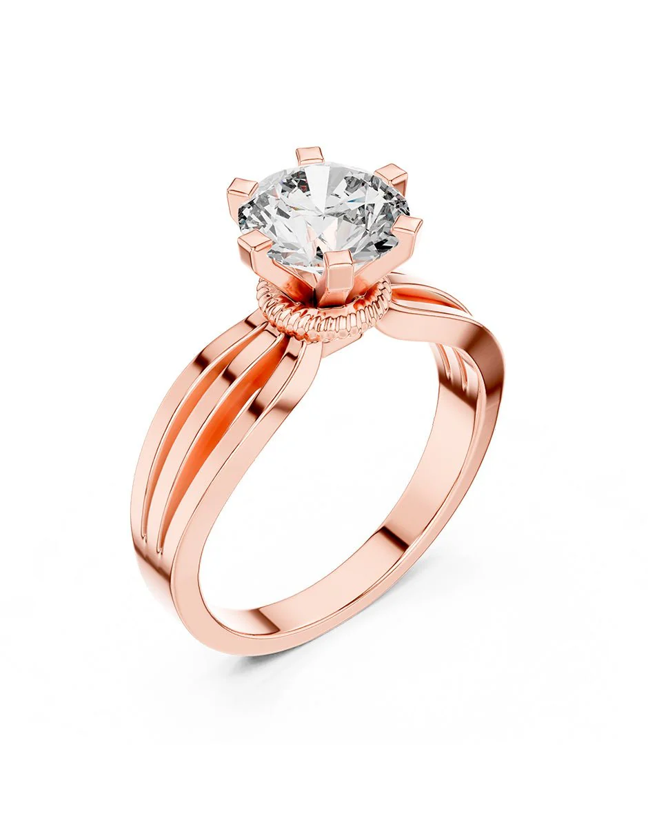 Anillo de compromiso - solitario - AMORE62-RD-LG - Image 12