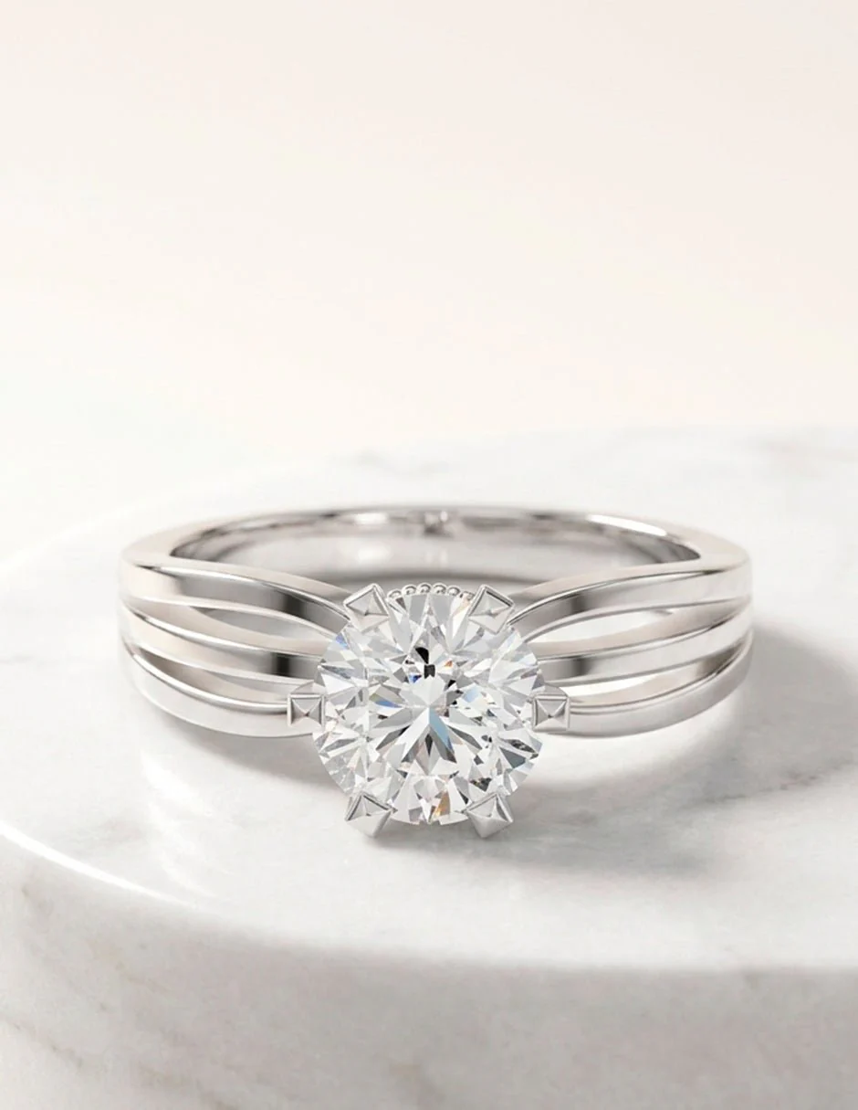 Anillo de compromiso - solitario - AMORE62-RD-LG - Image 13