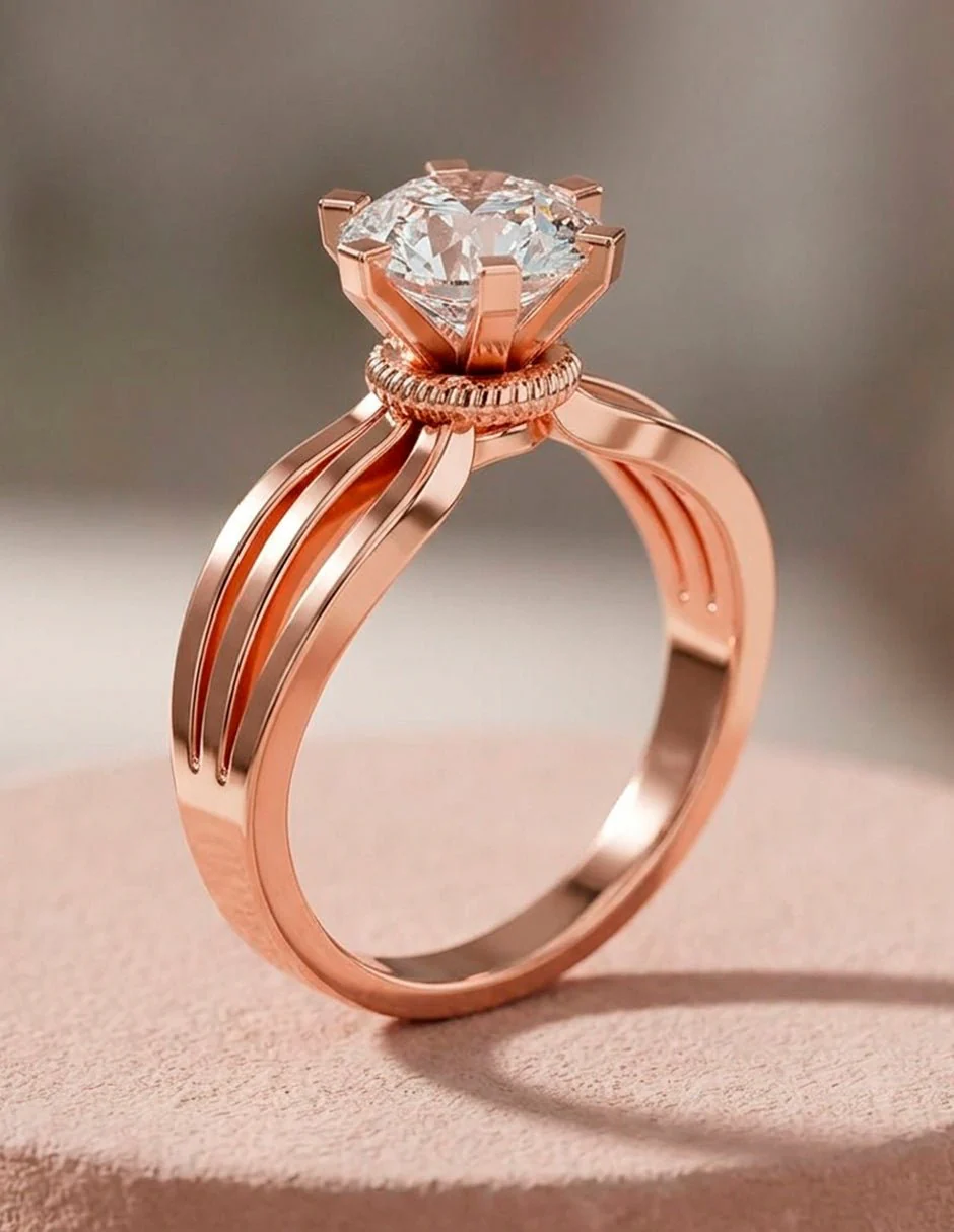 Anillo de compromiso - solitario - AMORE62-RD-LG - Image 18