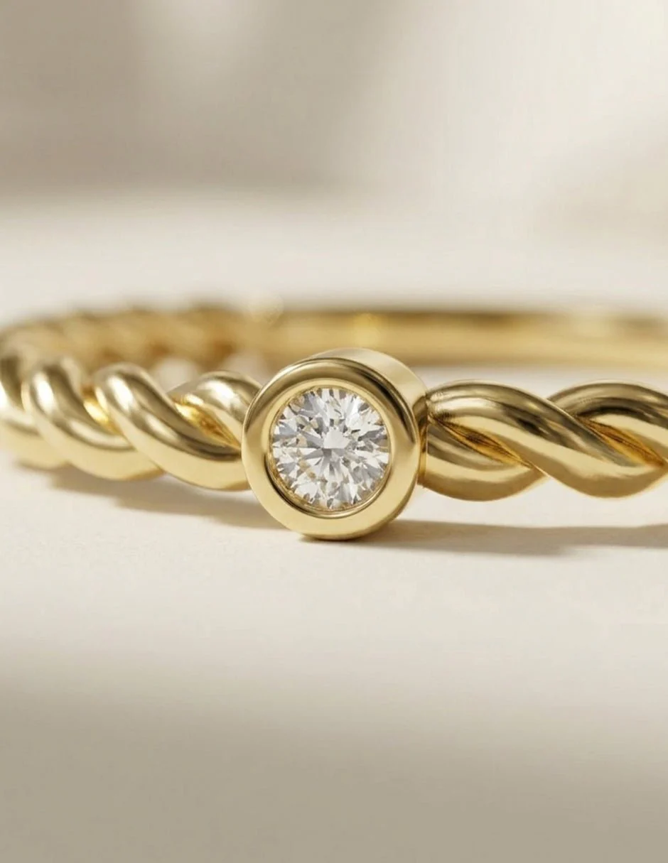 Anillo de Compromiso - solitario - AMORE620-RD-CZ - Image 15