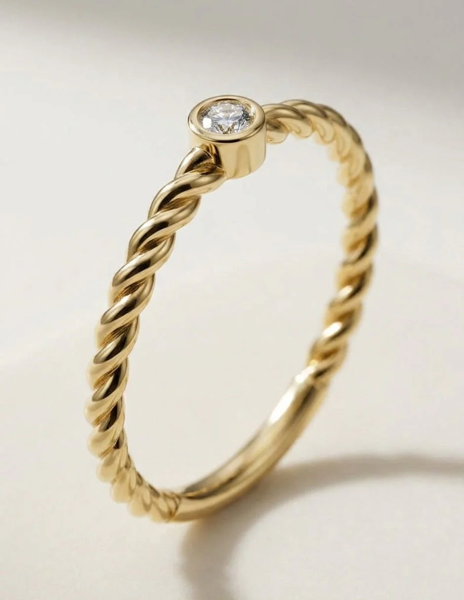Anillo de Compromiso - solitario - AMORE620-RD-CZ - Image 16