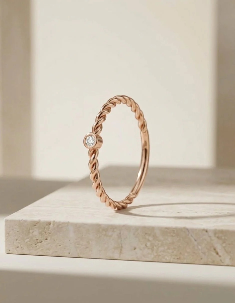 Anillo de Compromiso - solitario - AMORE620-RD-CZ - Image 18