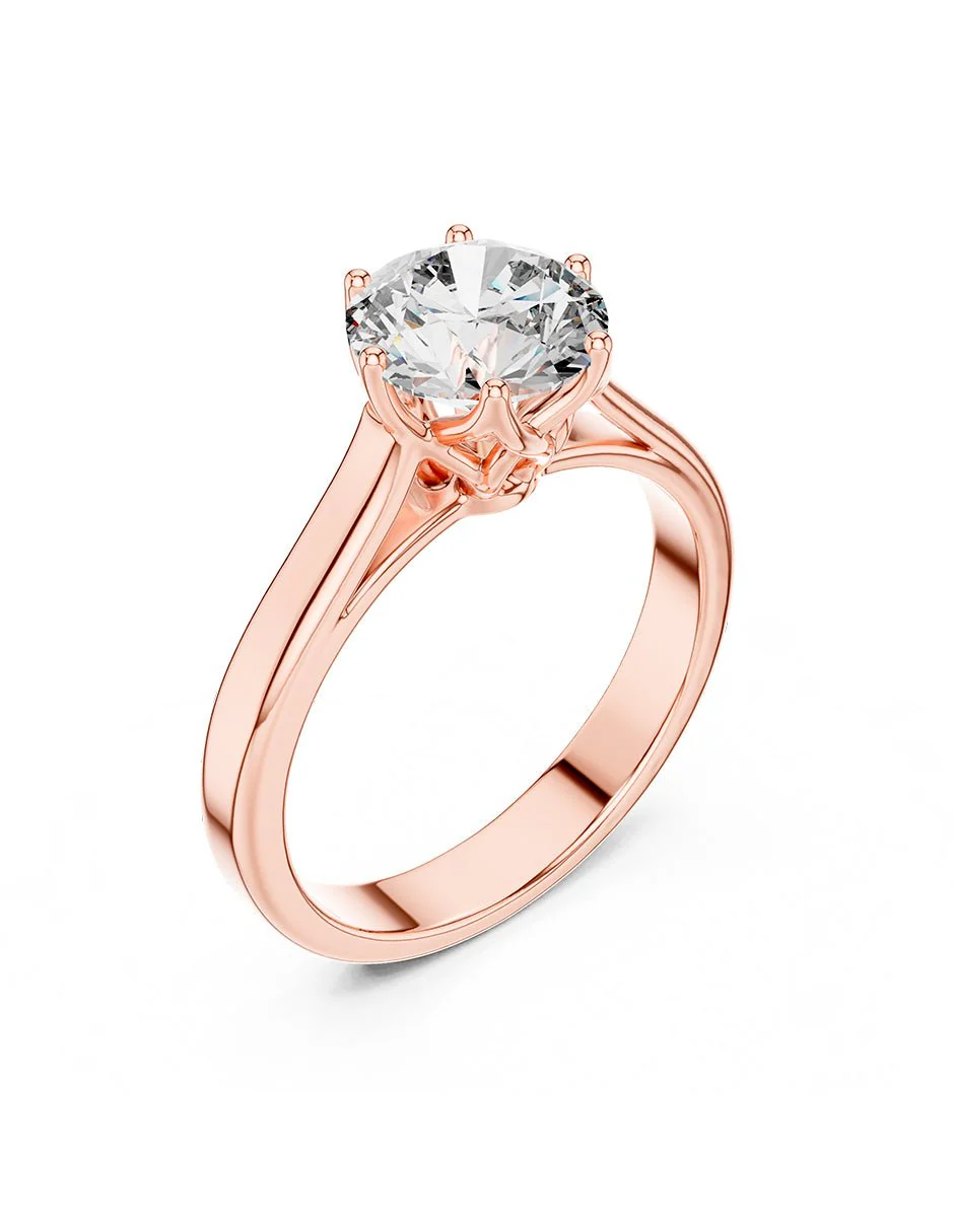 Anillo de compromiso - solitario - AMORE63-RD-LG - Image 12