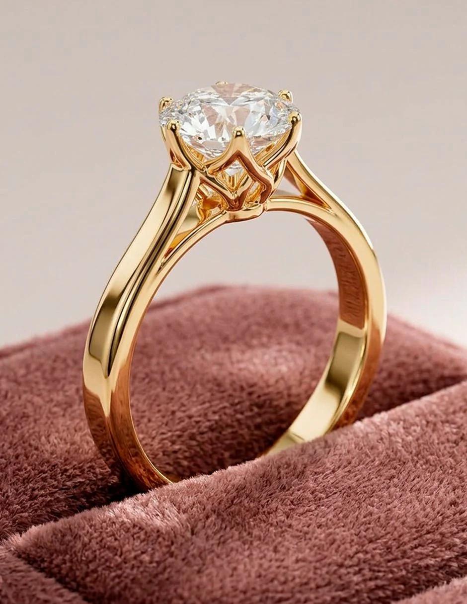 Anillo de compromiso - solitario - AMORE63-RD-LG - Image 17