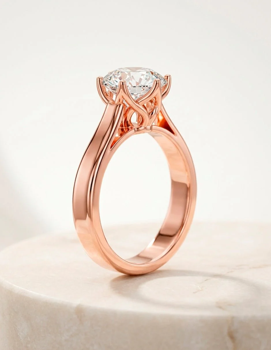 Anillo de compromiso - solitario - AMORE63-RD-LG - Image 21