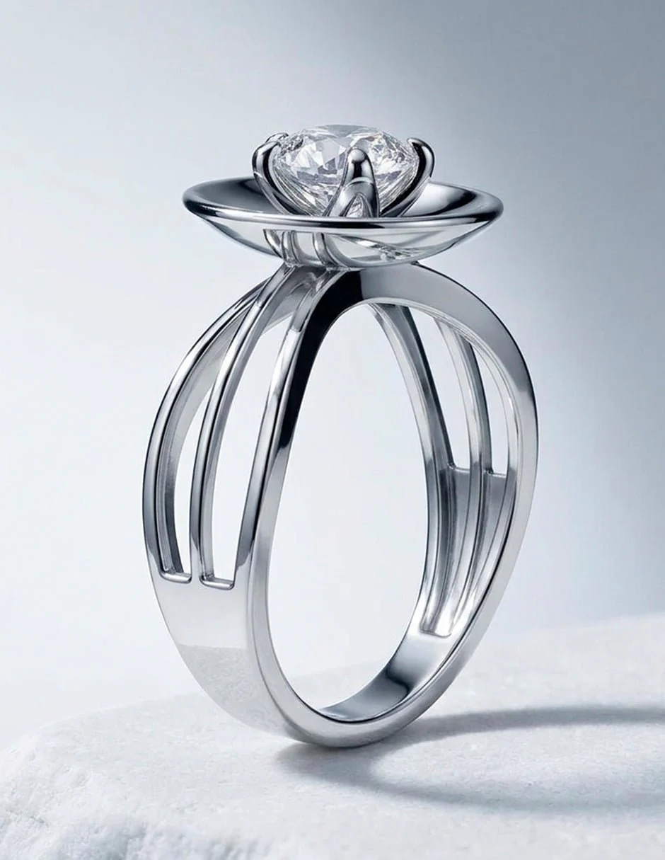 Anillo de compromiso - solitario - AMORE64-RD-LG - Image 14
