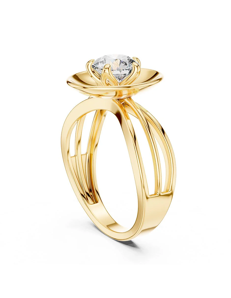 Anillo de compromiso - solitario - AMORE64-RD-LG - Image 7
