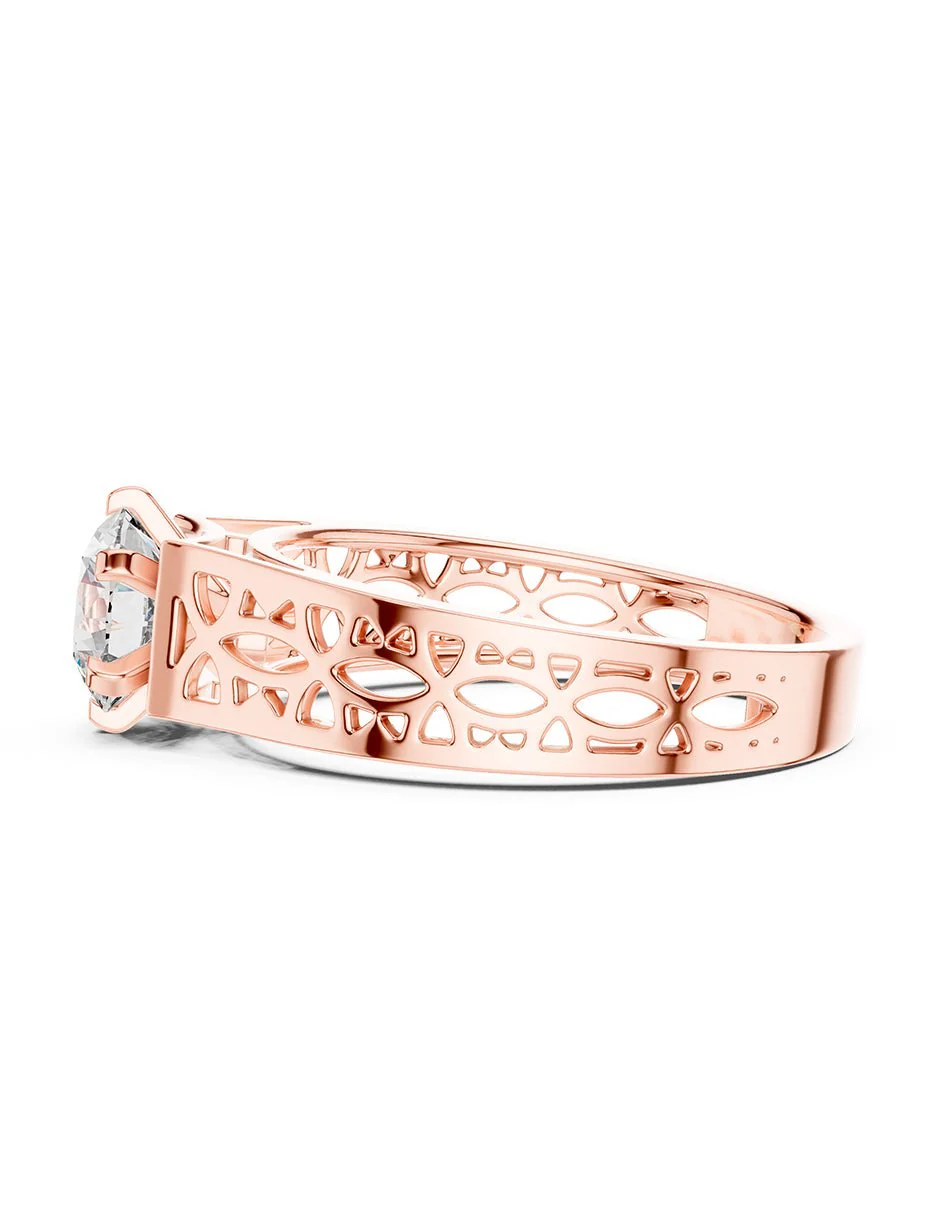 Anillo de compromiso - solitario - AMORE65-RD-LG - Image 10