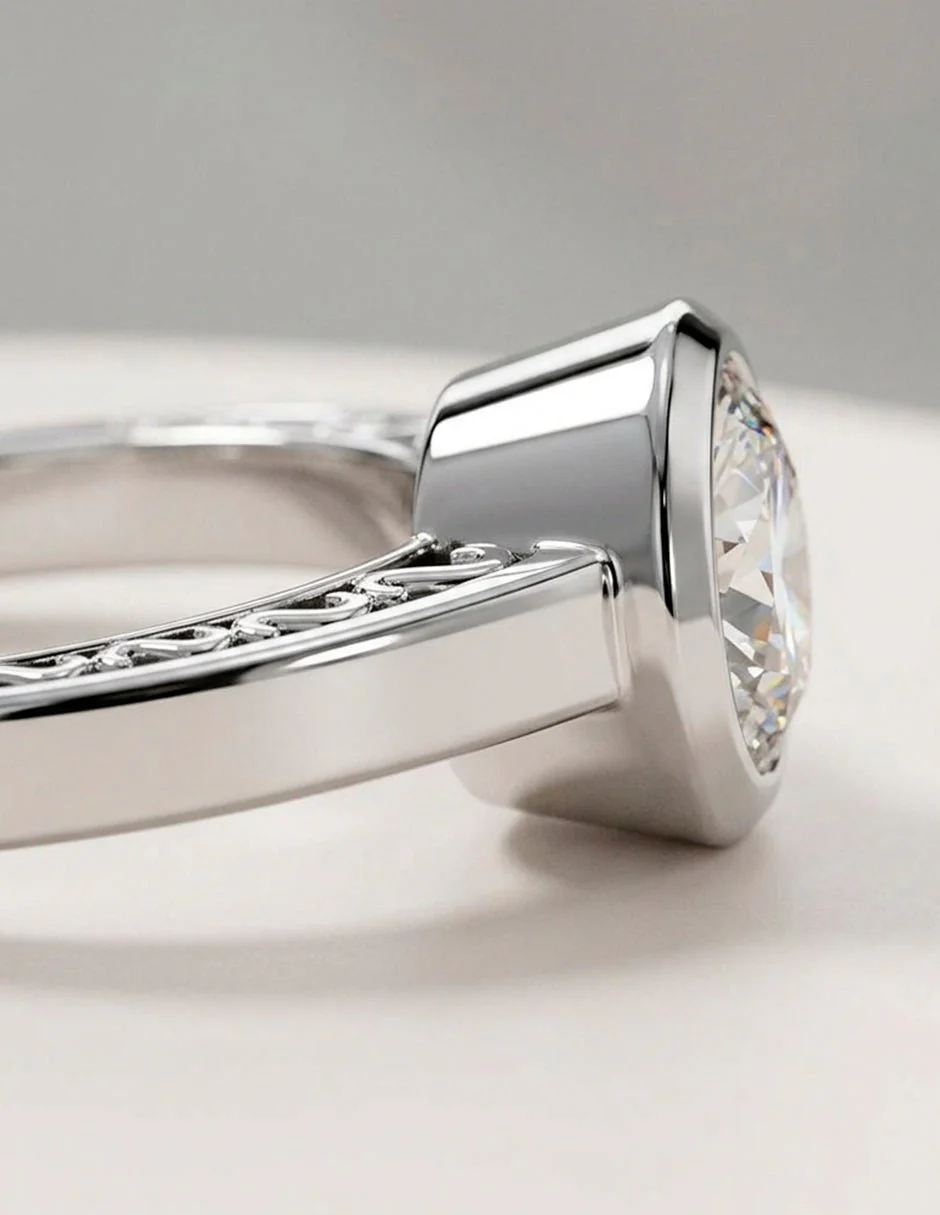 Anillo de compromiso - solitario - AMORE66-RD-LG - Image 15