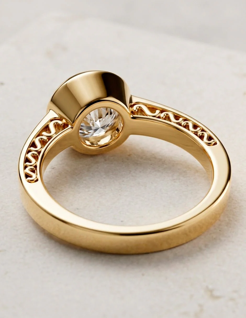 Anillo de compromiso - solitario - AMORE66-RD-LG - Image 18